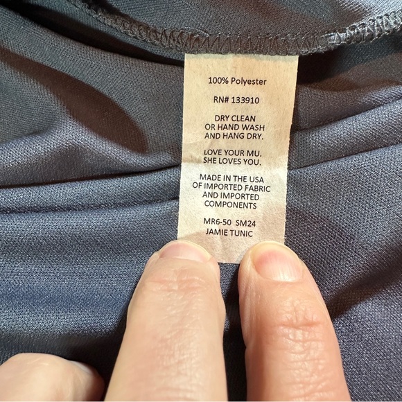 Show Me Your MuMu Women’s Blue Jamie Tunic Mini Dress - Size Small - Picture 8 of 8